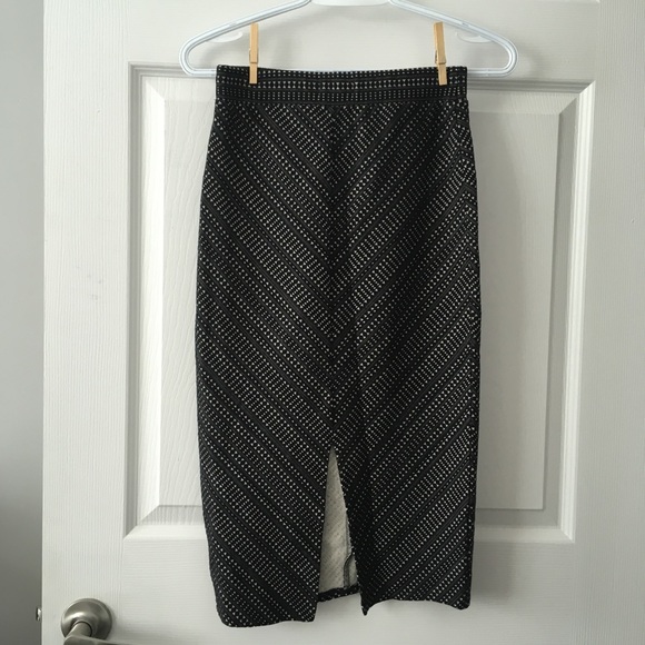 Anthropologie geometric pencil skirt - Picture 2 of 4